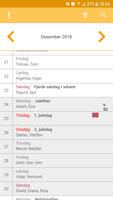 Enkel Norsk Kalender capture d'écran 1