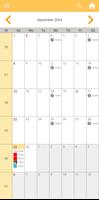 My Calendar penulis hantaran