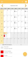 My Calendar syot layar 1