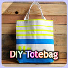 Desain Tote Bag Kanvas DIY ikon