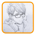Anime Boy Drawing Designs biểu tượng