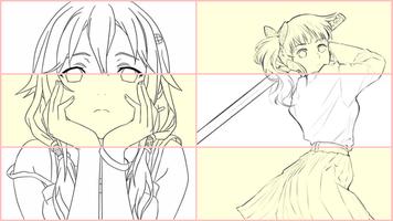 Drawing Kawaii Anime Girls imagem de tela 1