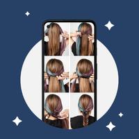 Braided Hairstyle Step by Step スクリーンショット 2