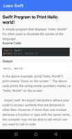 Learn Swift تصوير الشاشة 3