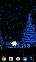 3D New Year 2018 LWP 💥🎄❄️ poster