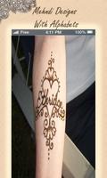 Mehndi Name Design - Name On Hand With Mehndi تصوير الشاشة 1