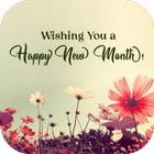 new month wishes icône