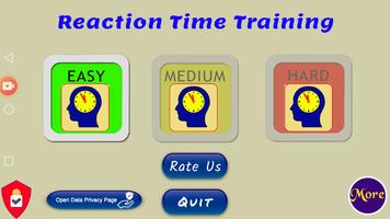Reaction Time Training Affiche