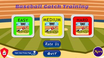 پوستر Baseball Catch Training