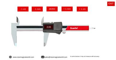 Digital Caliper اسکرین شاٹ 1
