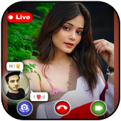 Hot Indian Girls Video Chat - Random Video chat icône
