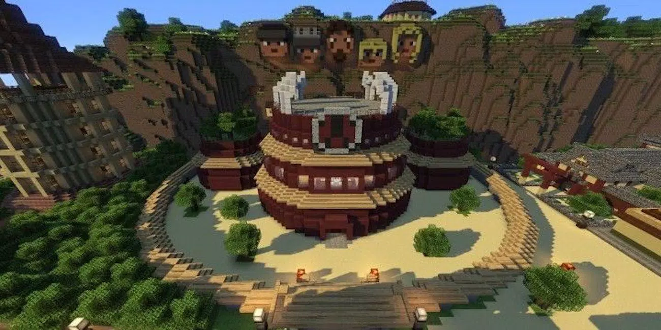 OS 5 MELHORES MAPAS DE NARUTO/KONOHA PARA MINECRAFT POCKET EDITION