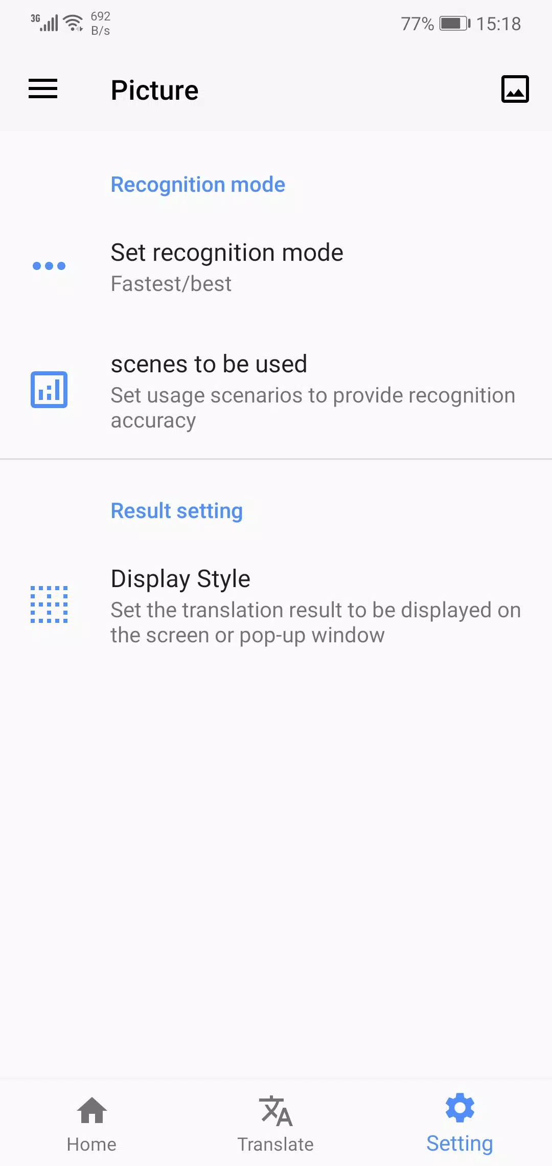 Tłumaczenie ekranu APK do pobrania na Androida