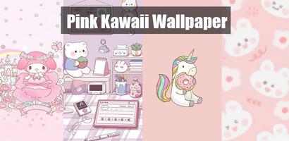 Pink Kawaii Wallpapers 4K HD پوسٹر