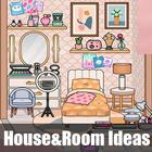 ikon Toca Boca House, Room Ideas
