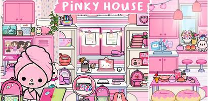 Pinky Toca Boca House Ideas Affiche