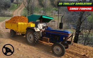 Tractor Trolley Farming Drive captura de pantalla 3