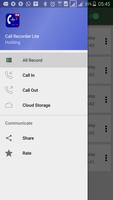 Call Recorder Lite App capture d'écran 1