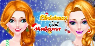 Christmas Girl Makeup & Dress Up Games For Girls