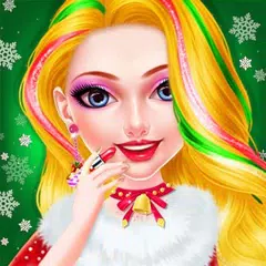 Скачать Christmas Girl Makeup & Dress Up Games For Girls APK