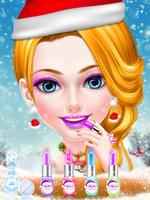 Christmas Girl Makeup & Dress Up Games For Girls poster