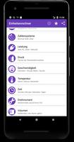 Einheitenrechner Screenshot 1