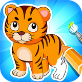Animal Coloring Book & Drawing biểu tượng