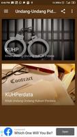 Kitab Hukum Pidana dan Perdata ảnh chụp màn hình 3