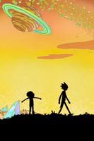 Rick And Morty Abstract Background HD Wallpapers capture d'écran 3