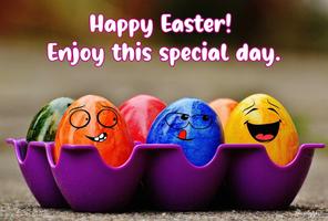 Happy Easter Wishes پوسٹر