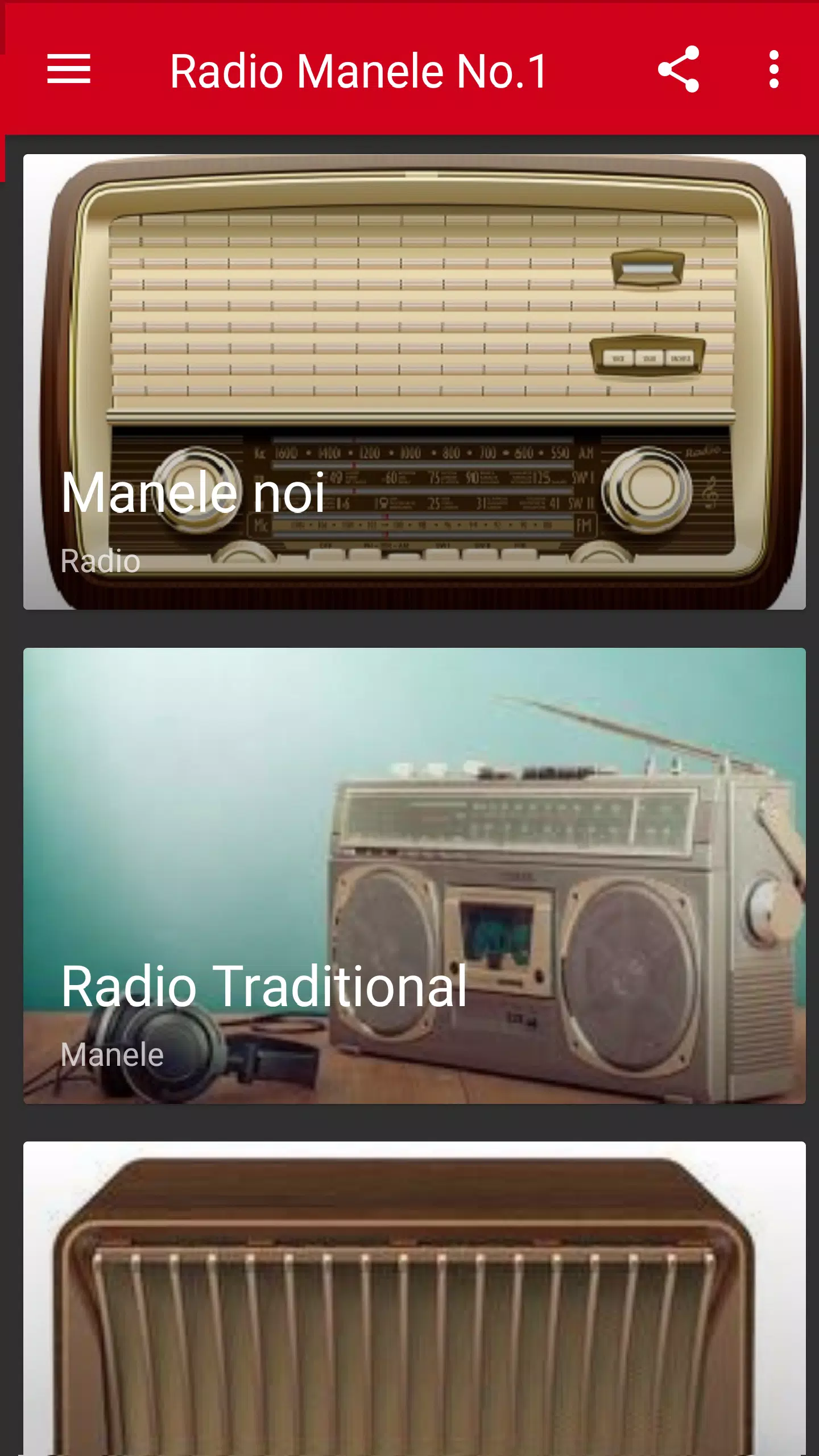Radio Manele No.1安卓版应用APK下载
