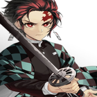 Wallpaper Demon Slayer Kimtesu no Yaiba-icoon