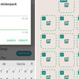 como crear stickers whataps simgesi