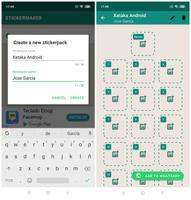 como crear stickers whataps gönderen