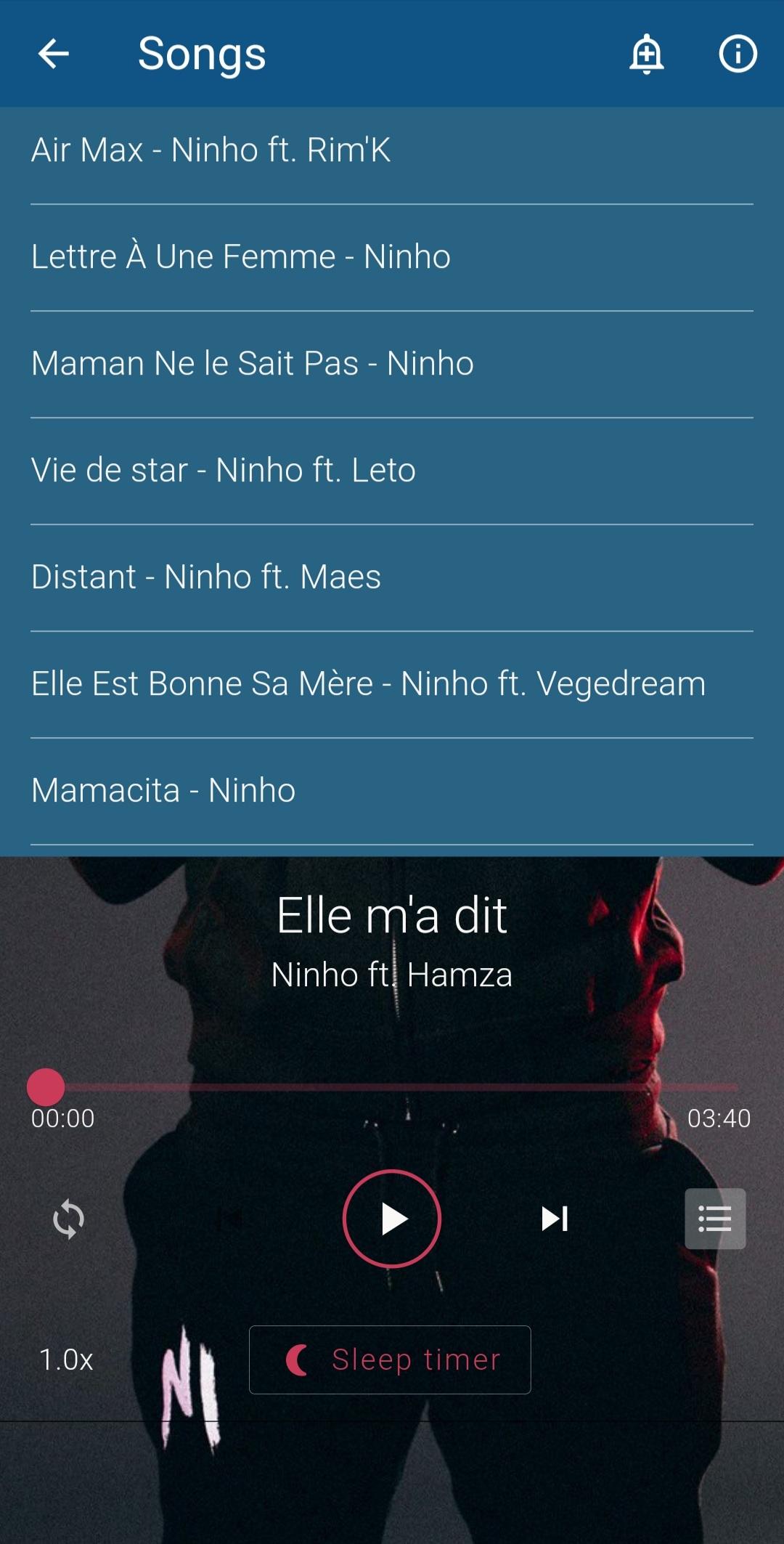 Ninho 2021 Offline (45 Songs) APK pour Android Télécharger