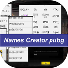 Names Creator For pubg Universal icon