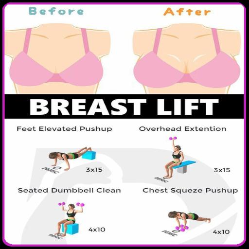 Download do APK de Breast Workout Plan - Firm And Lift Your Boobs