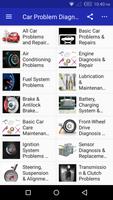 Car Problem Diagnosis & Repair الملصق