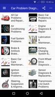 Car Problem Diagnosis & Repair Affiche