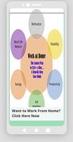 Work at Home Work from Home poster