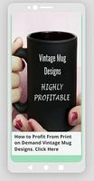 Print on Demand Vintage Mugs poster