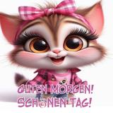 ikon Guten Morgen Schönen Tag
