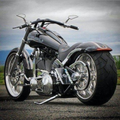 wallpaper moge harley davidson