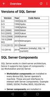 Learn MS SQL تصوير الشاشة 2