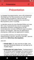 Cours JAVA en Français capture d'écran 2