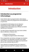 Cours Programmation Informatiq capture d'écran 2