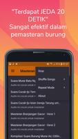 Masteran Burung Lengkap Offlin स्क्रीनशॉट 3