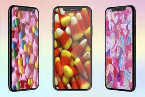 برنامه‌نما Candy Wallpaper HD عکس از صفحه