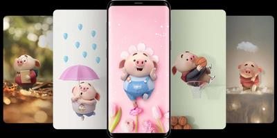 Cute Pig Wallpapers screenshot 1