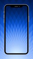 Blue wallpaper poster